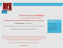 Tablet Screenshot of la-rustica-weinsberg.de